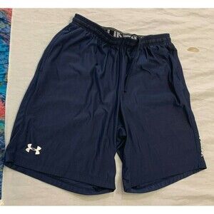 UNDER ARMOUR MENS ATHLETIC LOOSE UNLINED SHORTS SIZE M